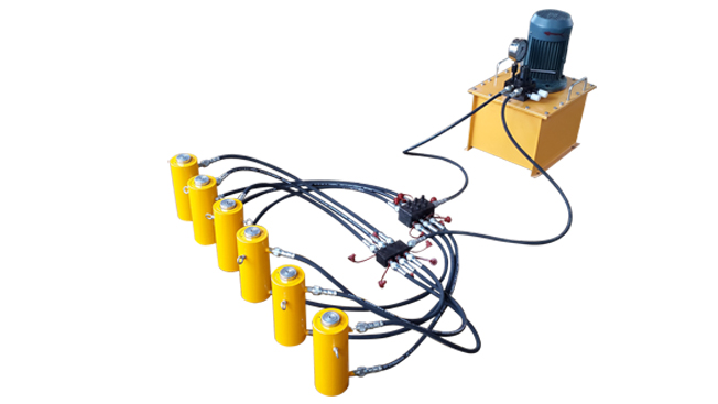 優(yōu)質(zhì)的電動大噸位千斤頂價格如何？哪家好？ 泰州杰克液壓機械制造